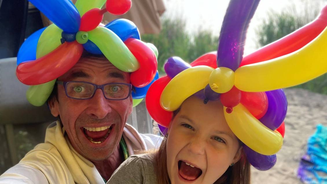 Rally Clown für Kinder